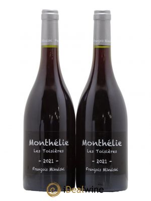 Monthélie Les Toisières François Mikulski  2021 - Lot of 2 Bottles