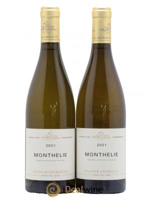 Monthélie Domaine Francis Lechauve 2021 - Lot of 2 Bottles