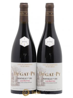 Monthélie 1er Cru Riottes Domaine Dugat-Py 2022 - Lot de 2 Bottles
