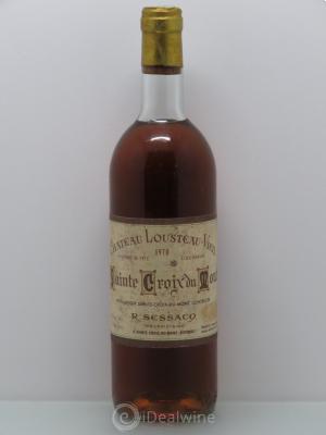 Sainte-Croix-du-Mont Château Lousteau vieil Creme de tete 1970 - Lot of 1 Bottle