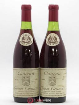 Corton Grand Cru Château Corton Grancey Louis Latour (Domaine)  1971 - Lot of 2 Bottles