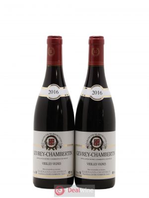 Gevrey-Chambertin Vieilles vignes Harmand-Geoffroy (Domaine) Vieille Vigne Harmand Geoffroy (sans prix de réserve) 2016 - Lot de 2 Bouteilles
