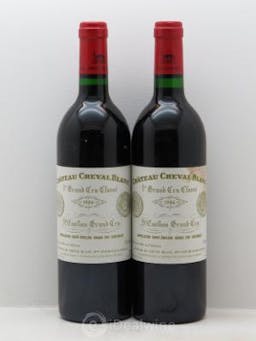 Château Cheval Blanc 1er Grand Cru Classé A  1986 - Lot of 2 Bottles