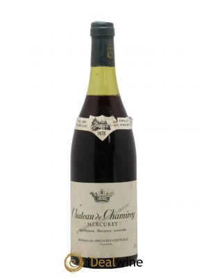 Mercurey Château de Chamirey 1978 - Lot de 1 Bottle