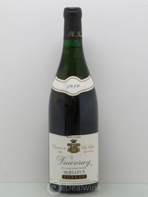 Vouvray Réserve Clos Naudin - Philippe Foreau  1989 - Lot of 1 Bottle