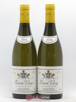 Mâcon Verzé Domaine Leflaive  2016 - Lot of 2 Bottles
