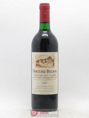 Château Belair (Belair-Monange) 1er Grand Cru Classé B  1989 - Lot of 1 Bottle