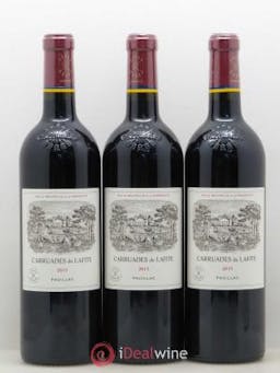 Carruades de Lafite Rothschild Second vin  2013 - Lot de 3 Bouteilles