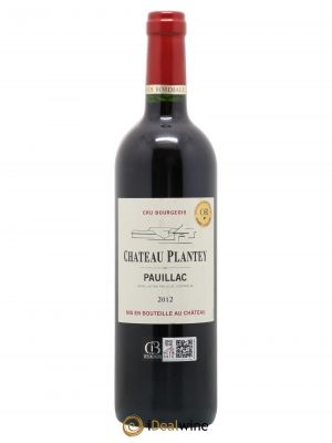Château Plantey Cru Bourgeois (no reserve) 2012 - Lot of 1 Bottle