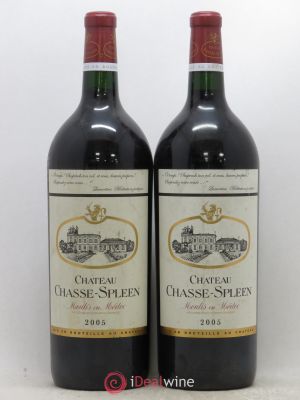 Château Chasse Spleen  2005 - Lot of 2 Magnums