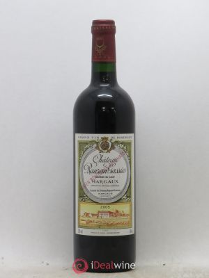 Château Rauzan-Gassies 2ème Grand Cru Classé  2005 - Lot of 1 Bottle