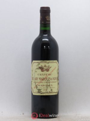 Château Bel Air Marquis d'Aligre  1990 - Lot of 1 Bottle