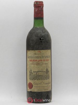 Château Grand Corbin Despagne Grand Cru Classé  1980 - Lot of 1 Bottle