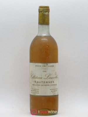 Château Lamothe 2ème Grand Cru Classé  1981 - Lot of 1 Bottle