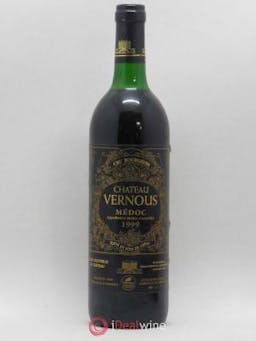 Château Vernous Cru Bourgeois  1999 - Lot of 1 Bottle