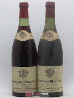 Chassagne-Montrachet Pothier Tavernier 1974 - Lot of 2 Bottles
