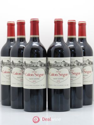 Château Calon Ségur 3ème Grand Cru Classé  2015 - Lot of 6 Bottles