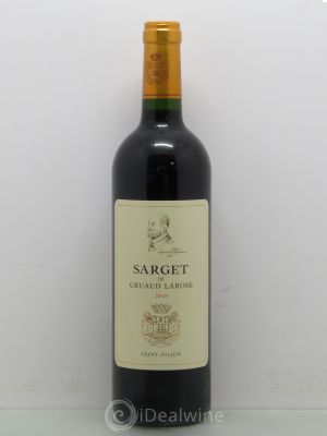 Sarget de Gruaud Larose Second Vin  2010 - Lot of 1 Bottle