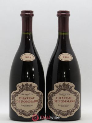 Pommard Château de Pommard  2008 - Lot of 2 Bottles