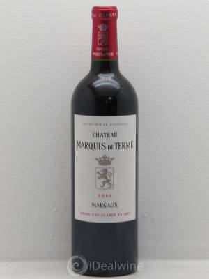 Château Marquis de Terme 4ème Grand Cru Classé  2009 - Lot of 1 Bottle