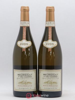 Meursault 1er Cru Charmes Morin Père et Fils 2005 - Lot of 2 Bottles