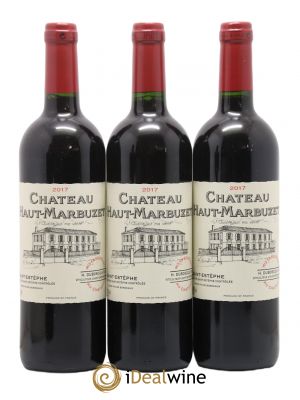 Château Haut Marbuzet  2017 - Lot of 3 Bottles