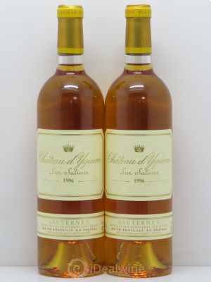 Château d'Yquem 1er Cru Classé Supérieur  1996 - Lot of 2 Bottles
