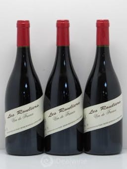 Vin de France Les Rouliers Henri Bonneau & Fils Blend 2011 and 2012  - Lot of 3 Bottles