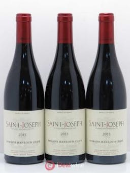 Saint-Joseph Jean-Louis Chave  2015 - Lot of 3 Bottles