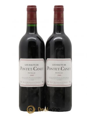 Les Hauts de Pontet-Canet Second Vin 2000 - Lot de 2 Bottles
