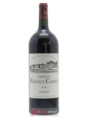 Château Pontet Canet 5ème Grand Cru Classé (sans prix de réserve) 2009 - Lot de 1 Magnum