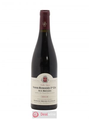 Vosne-Romanée 1er Cru Aux Brulées Vieilles Vignes Bruno Clavelier (sans prix de réserve) 2010 - Lot de 1 Bouteille
