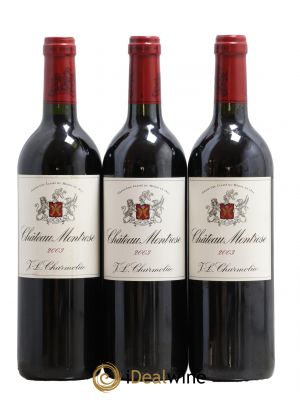 Château Montrose 2ème Grand Cru Classé  2003 - Lotto di 3 Bottiglie