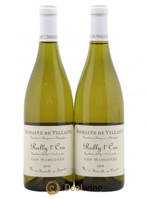 Rully 1er Cru Les Margotés A. et P. de Villaine  2016 - Lot of 2 Bottles