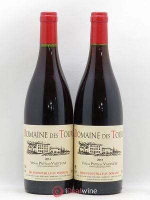 IGP Vaucluse (Vin de Pays de Vaucluse) Domaine des Tours Domaine des Tours E.Reynaud  2014 - Lot de 2 Bouteilles