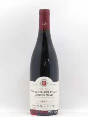 Vosne-Romanée 1er Cru Les Beaux Monts Vieilles vignes Bruno Clavelier  2012 - Lot of 1 Bottle