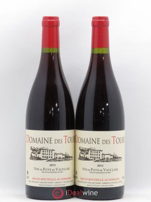 IGP Vaucluse (Vin de Pays de Vaucluse) Domaine des Tours Domaine des Tours E.Reynaud  2013 - Lot de 2 Bouteilles