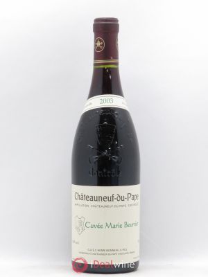 Châteauneuf-du-Pape Marie Beurrier Henri Bonneau & Fils  2003 - Lot of 1 Bottle