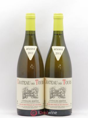 Côtes du Rhône Château des Tours E.Reynaud  2011 - Lot of 2 Bottles