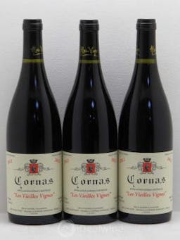 Cornas Vieilles Vignes Alain Voge (Domaine)  2012 - Lot of 3 Bottles