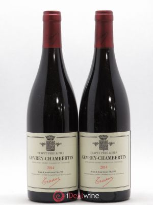 Gevrey-Chambertin Jean et Jean-Louis Trapet  2014 - Lot of 2 Bottles
