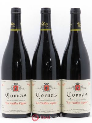 Cornas Les Vieilles Vignes Alain Voge (Domaine)  2012 - Lot of 3 Bottles