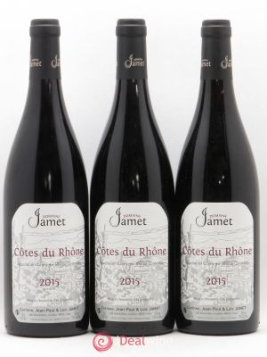 Côtes du Rhône Jamet  2015 - Lot of 3 Bottles