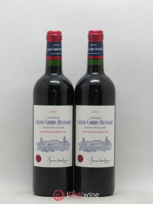 Château Grand Corbin Despagne Grand Cru Classé  2010 - Lot of 2 Bottles