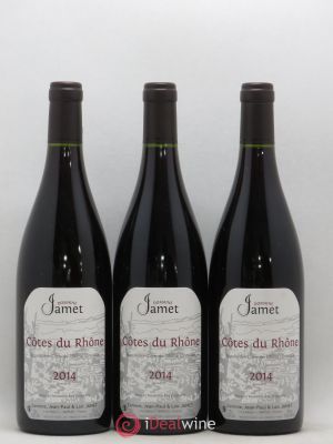 Côtes du Rhône Jamet  2014 - Lot of 3 Bottles