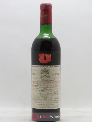 Château Mouton Rothschild 1er Grand Cru Classé  1972 - Lot of 1 Bottle