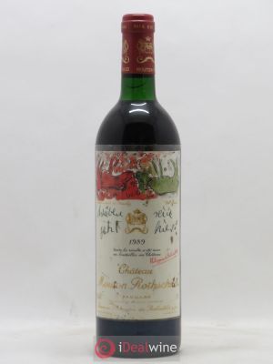 Château Mouton Rothschild 1er Grand Cru Classé  1989 - Lot of 1 Bottle