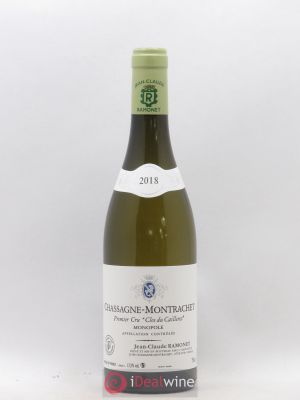 Chassagne-Montrachet 1er Cru Clos du Cailleret Jean-Claude Ramonet  2018 - Lot of 1 Bottle