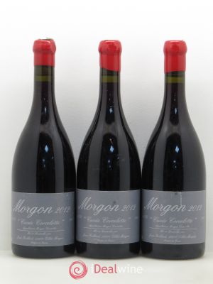 Morgon Corcelette Jean Foillard  2012 - Lot of 3 Bottles