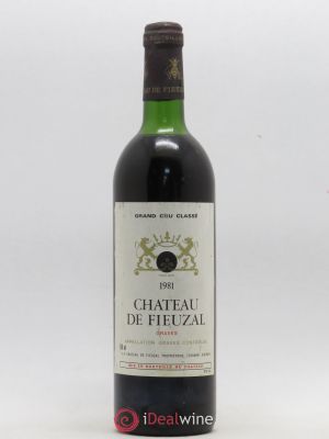 Château de Fieuzal Cru Classé de Graves  1981 - Lot of 1 Bottle